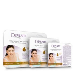 Cera Depilatória Quente - Chocolate e Mel - 1kg