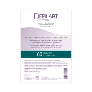 Folhas Plásticas para Depilação