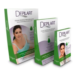 Folhas Prontas para Depilação - Corporal - Kiwi