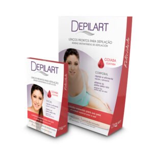 Lenços Prontos para Depilação - Corporal - Goiaba