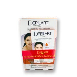 Kit Folhas Prontas para Depilação - Mel