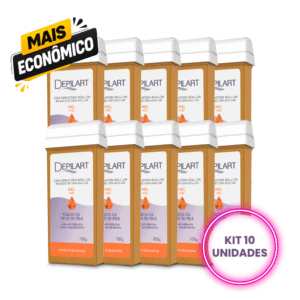 Kit com 12 - Cera Roll-on Mel 100g Depilart